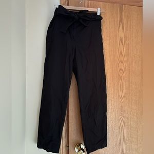Wilfred Aritzia Tie-Front Pant Size 2 Black